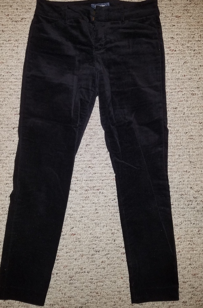 Black Velvet Pixie Pants